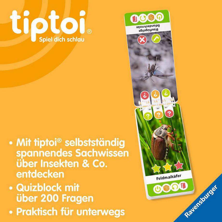 tiptoi  WWW Quiz Insekten, allemand 