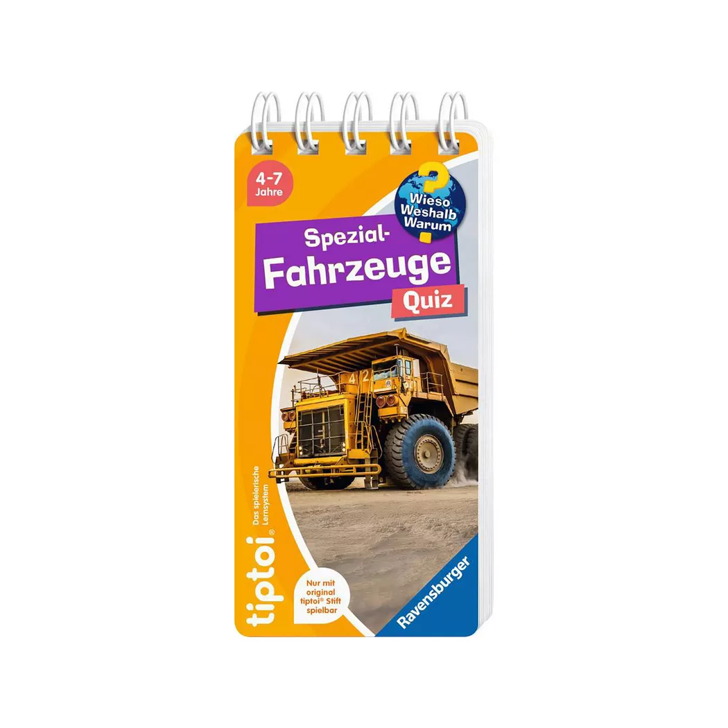 tiptoi - ® WWW Quiz Spezialfahrzeuge, deutsch, Multicolor