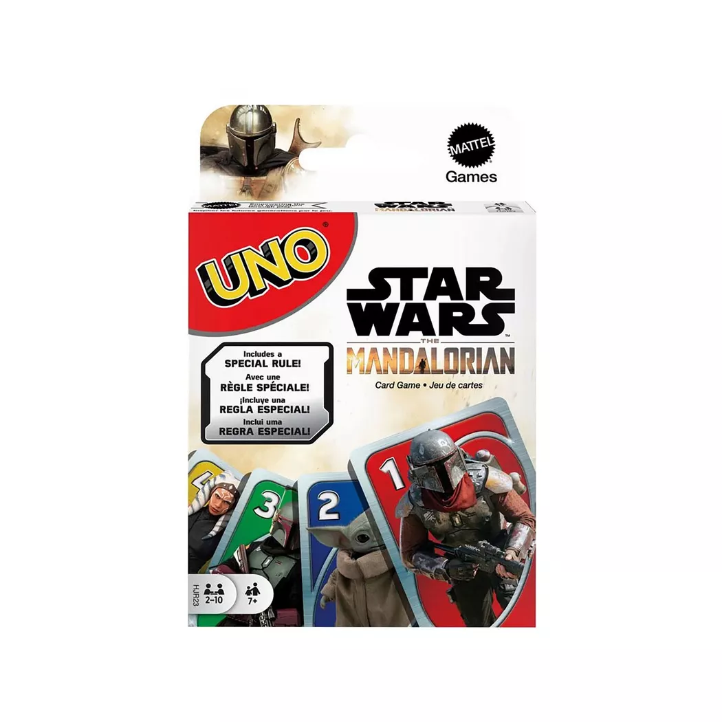 Mattel Games - Star Wars The Mandalorian UNO Kartenspiel, Multicolor