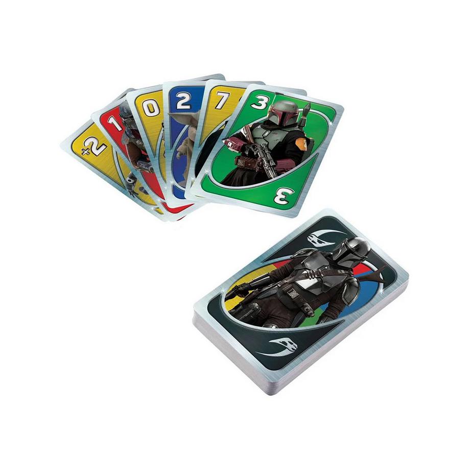 Mattel Games  Star Wars The Mandalorian jeu de cartes UNO 