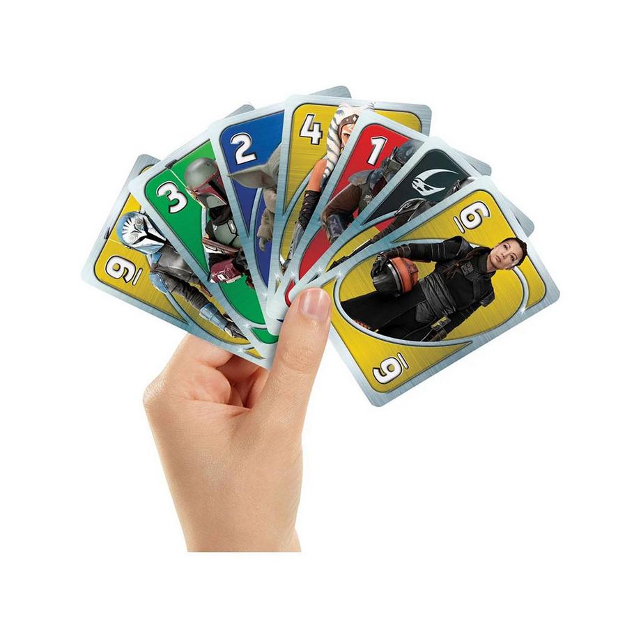 Mattel Games  Star Wars The Mandalorian jeu de cartes UNO 