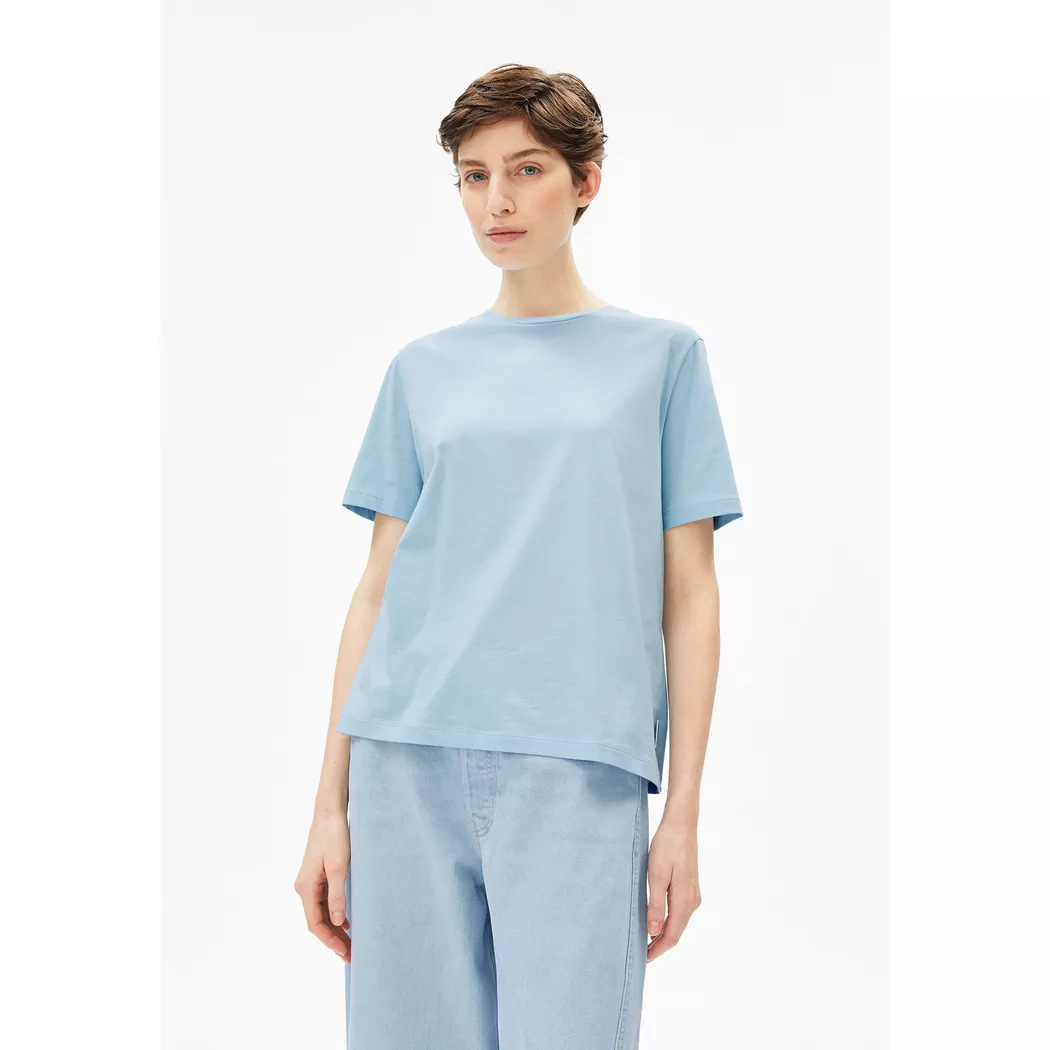 ARMEDANGELS T-Shirt IDAARA hellblau   M damen