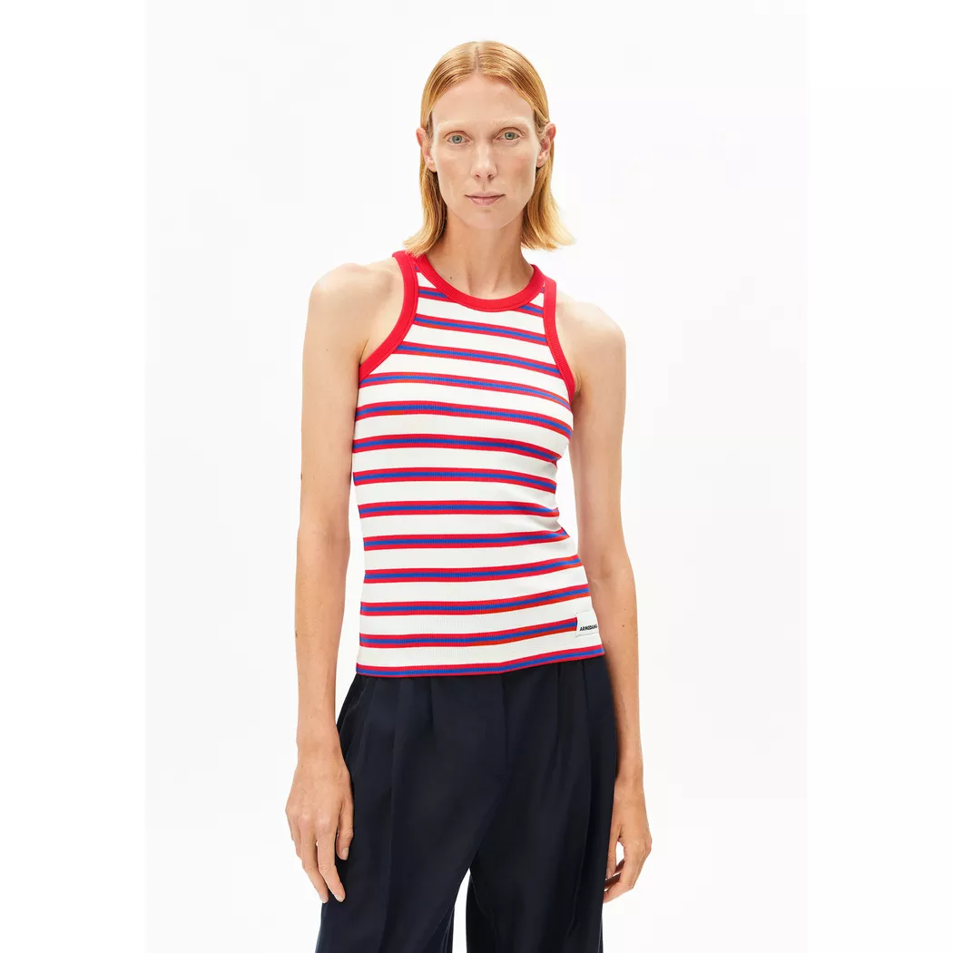 ARMEDANGELS - Tank Top, für Damen, Zweifarbig, Größe M
