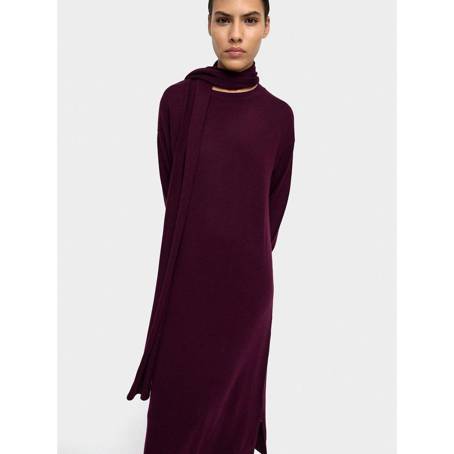 Parfois Vestito lungo a maniche lunghe con sciarpa  