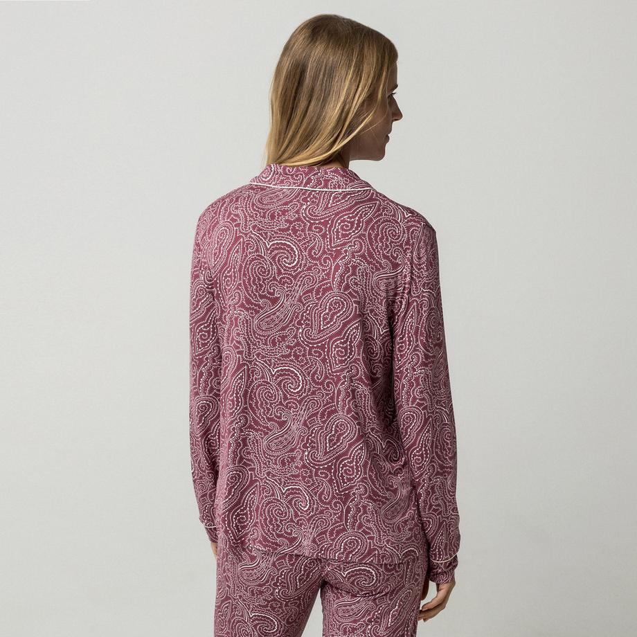 Manor Woman Ensemble de pyjama à manches longues imprimé paisley  
