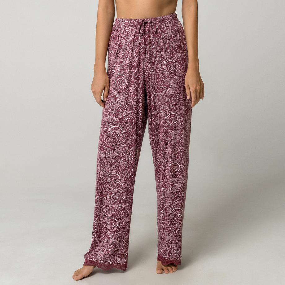 Manor Woman Pantalon de pyjama imprimé cachemire  