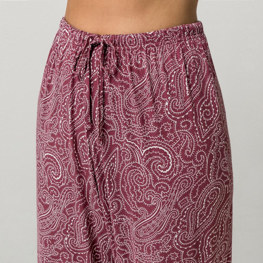 Manor Woman Pantalon de pyjama imprimé cachemire  