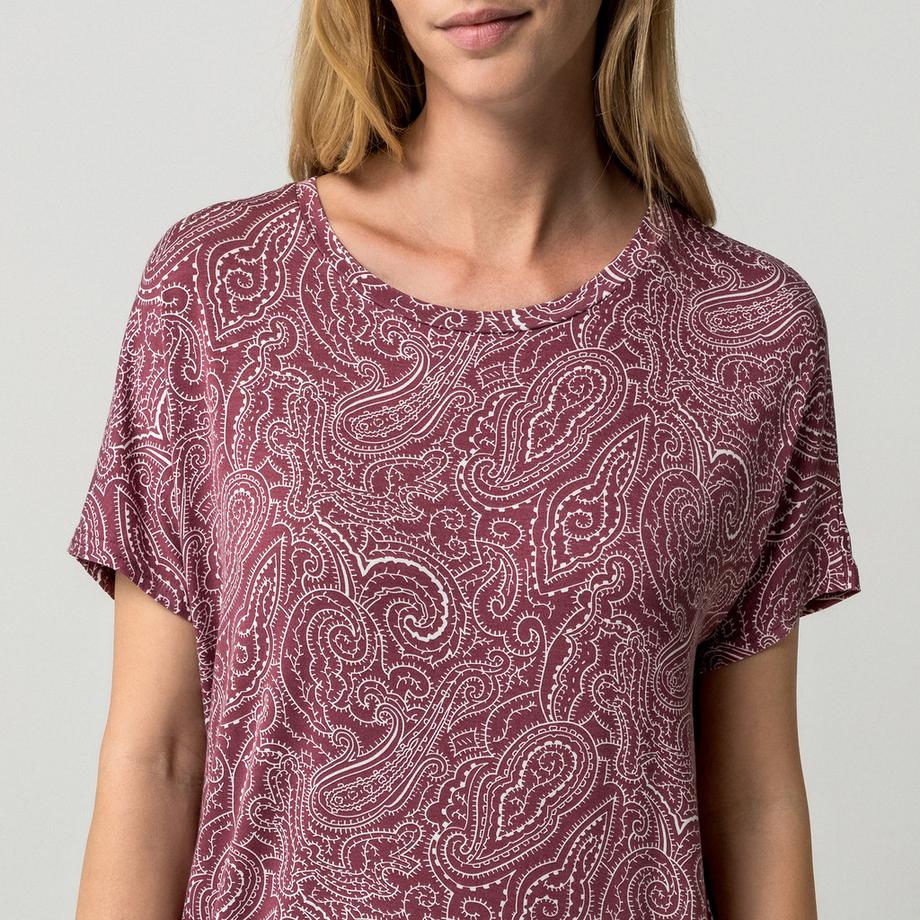 Manor Woman Chemise de nuit imprimé cachemire  