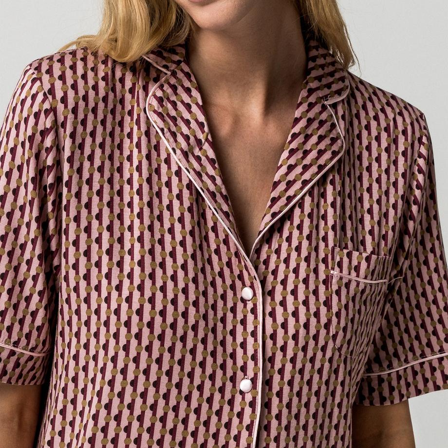 Manor Woman Ensemble de Pyjama à Manches Courtes Imprimé  