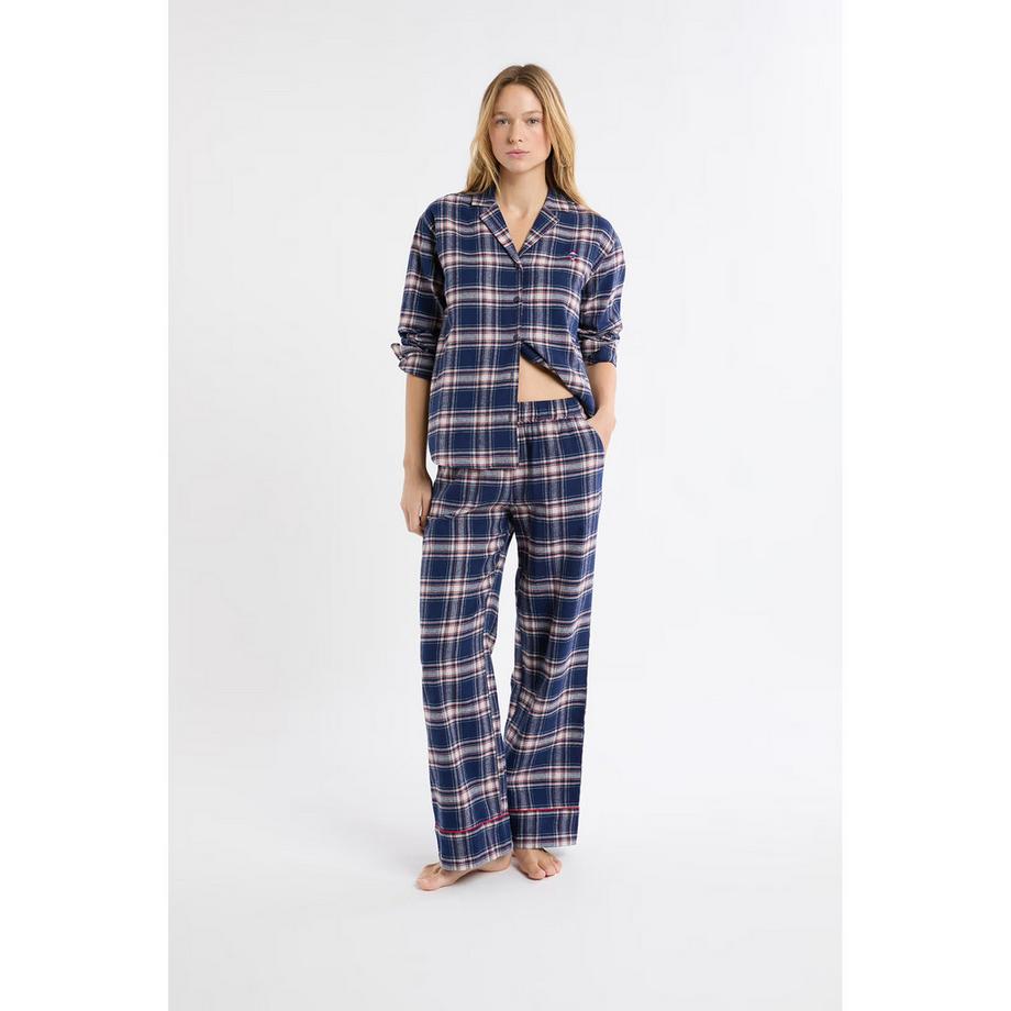 Etam Karierte Pyjamahose  