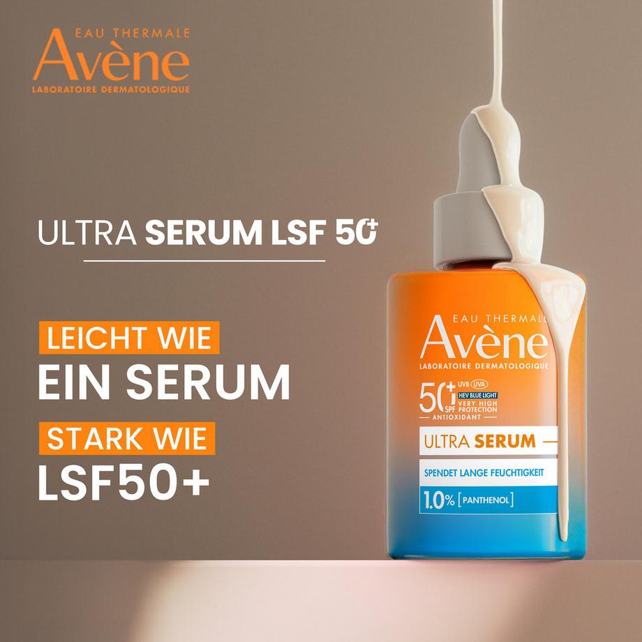 Avene  Ultra Serum SPF50+ Hydrate durablement 