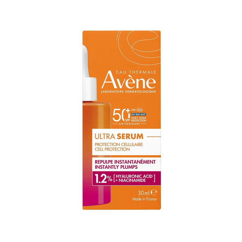 Avene  Ultra Serum SPF 50+ Polstert sofort auf 