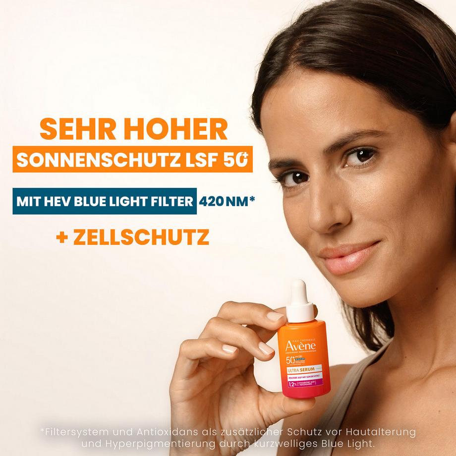 Avene  Ultra Serum SPF50+ Repulpe instantanément 