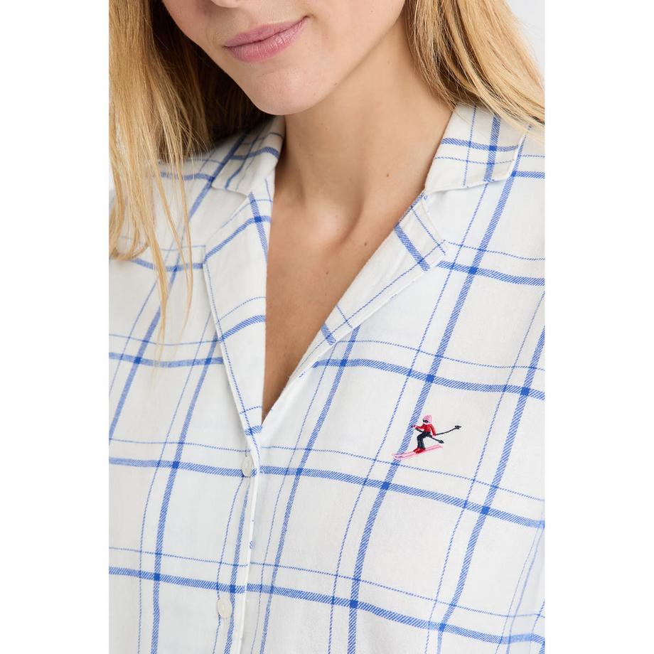 Etam Kariertes Langarmhemd  