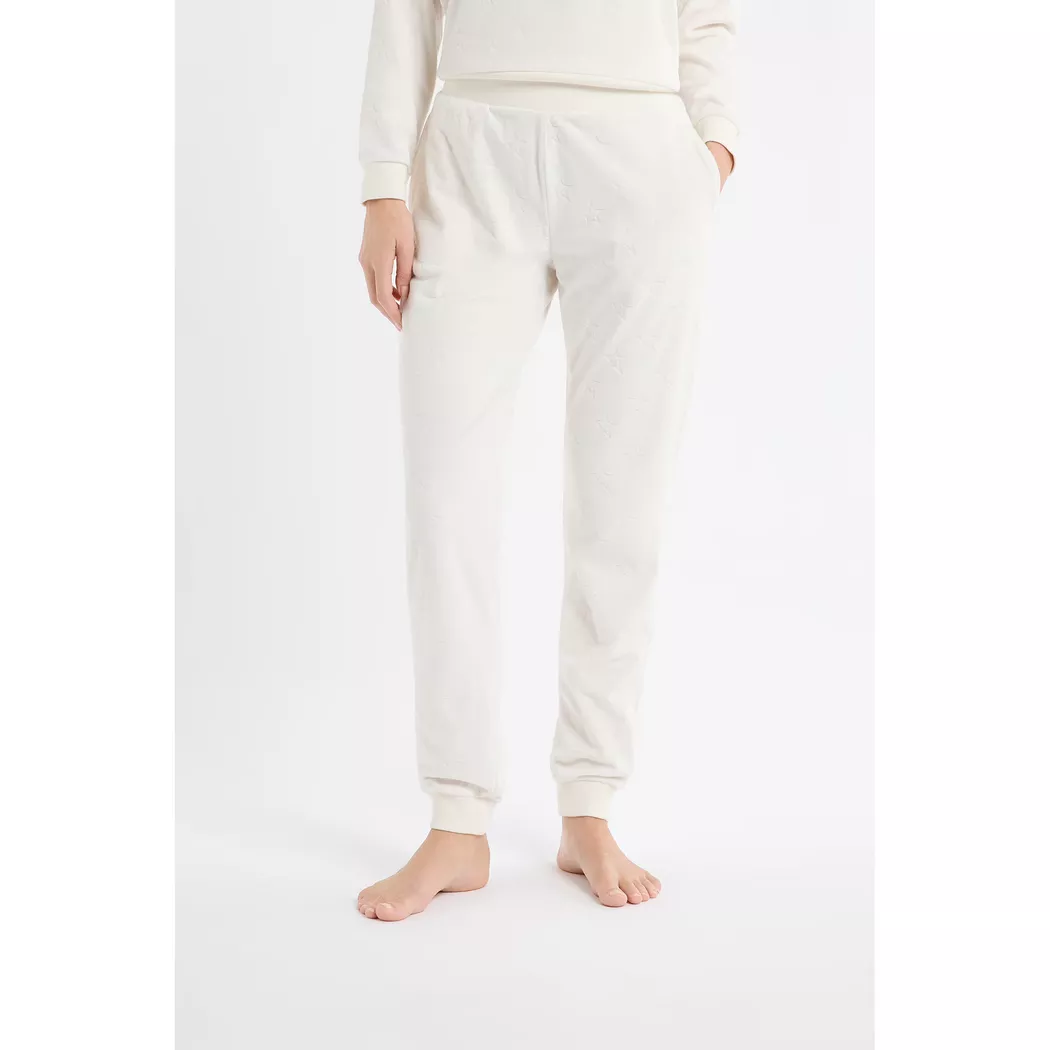 Etam - Pyjamahose, für Damen, Ecru Größe L