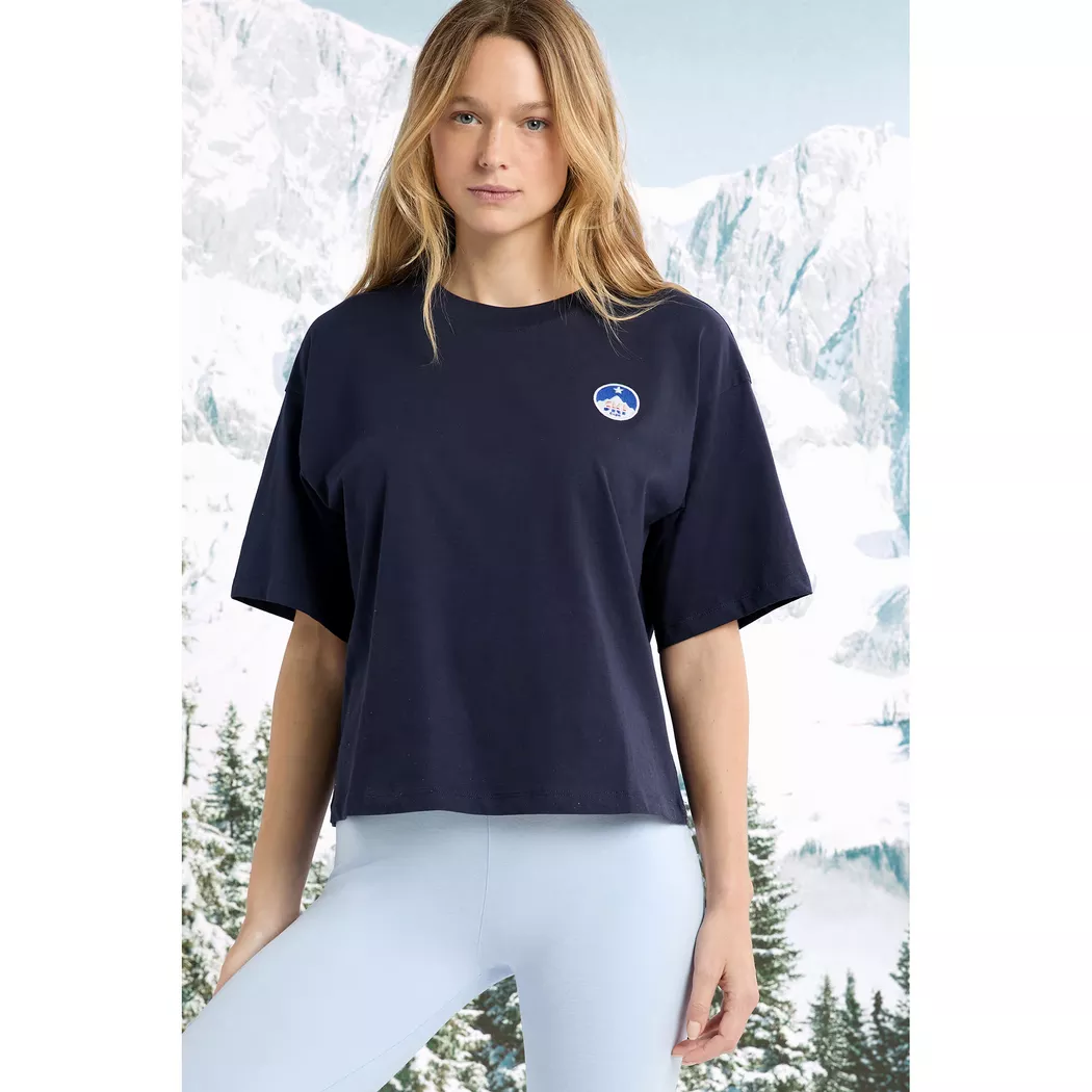 Etam - T-Shirt, für Damen, Marine, Größe M