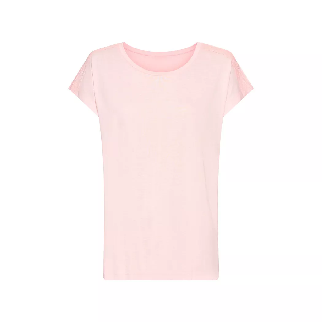 Lascana - Shirt, kurzarm, für Damen, Multicolor, Größe 48/50