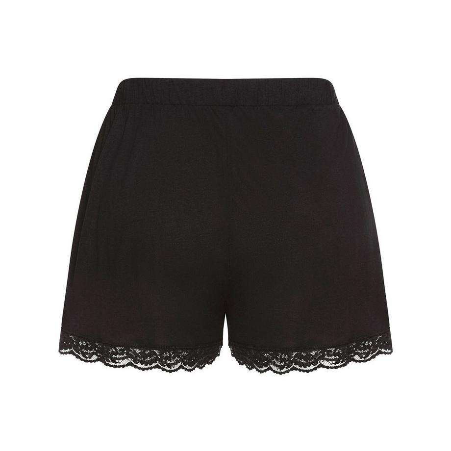 LASCANA Short avec Bordure en Dentelle  