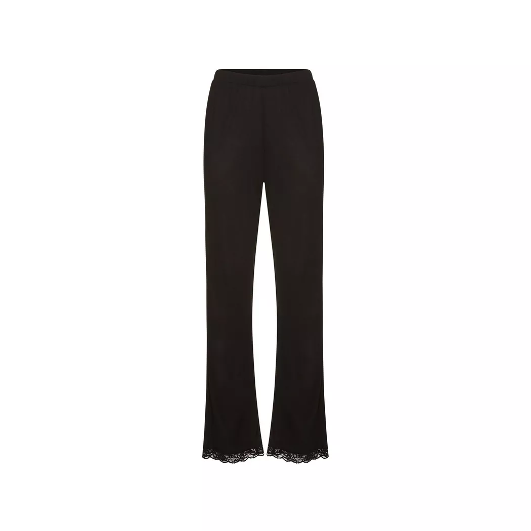 Lascana - Pyjamahose, für Damen, Schwarz, Größe 32-34