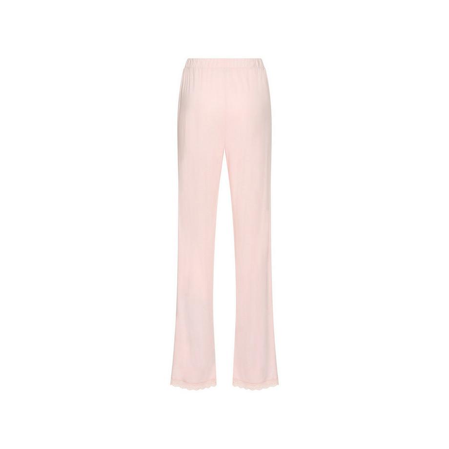 LASCANA Pyjamahose mit Spitzenbesatz  