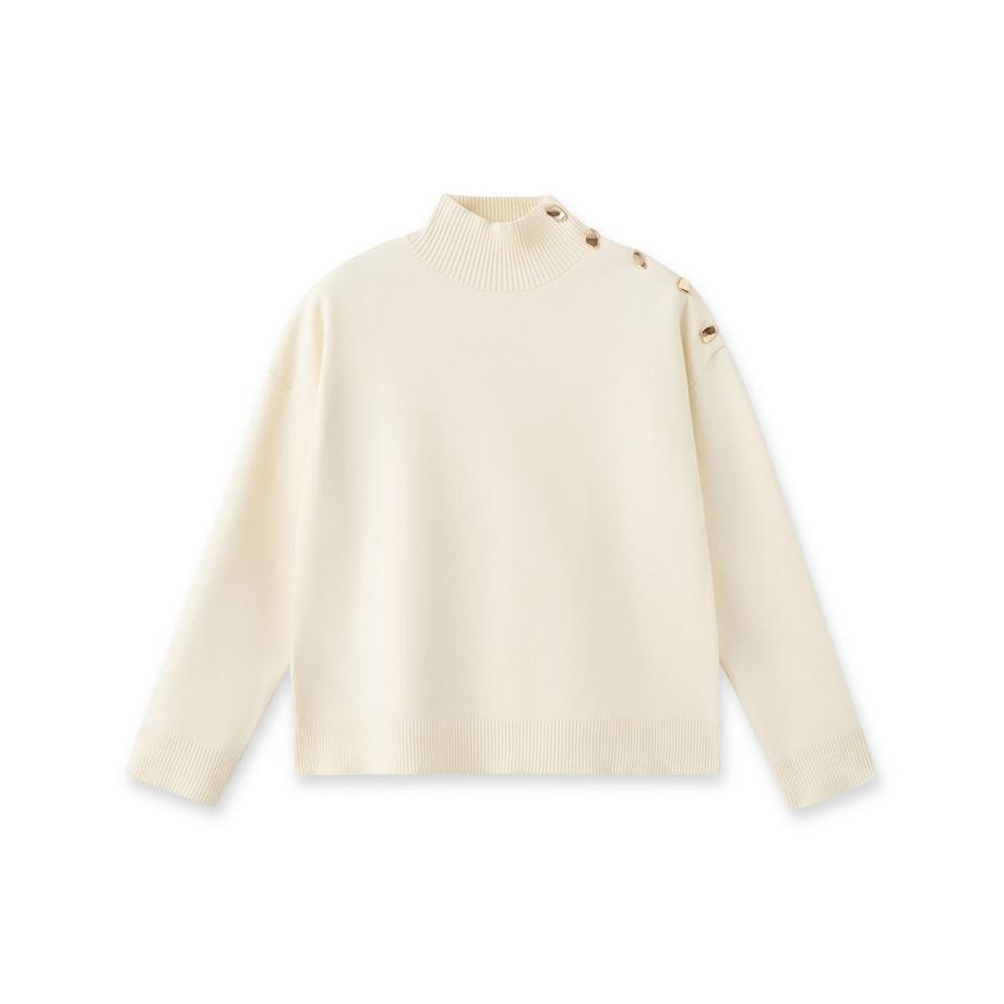 MANGO Pablo Pull-over à Boutons Décoratifs  