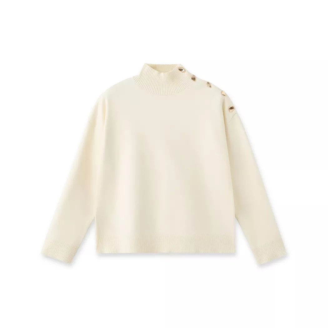 Mango - Pullover, für Damen, Café, Größe S 4