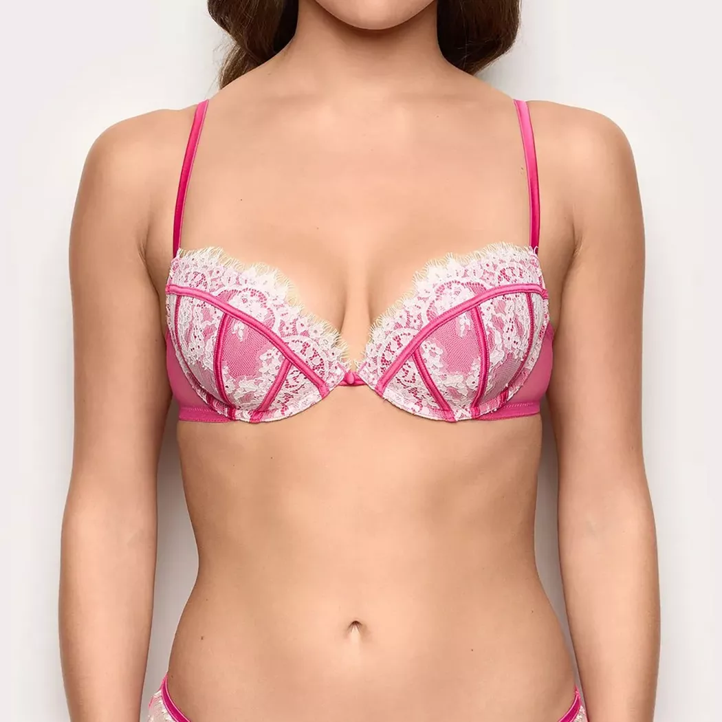 Yamamay - BH mit Push up Effekt, für Damen, Fuchsia, Größe 90B