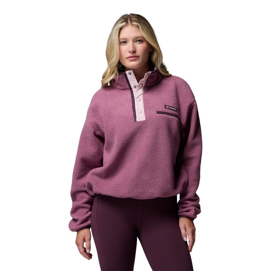 Pull en polaire, half-zip