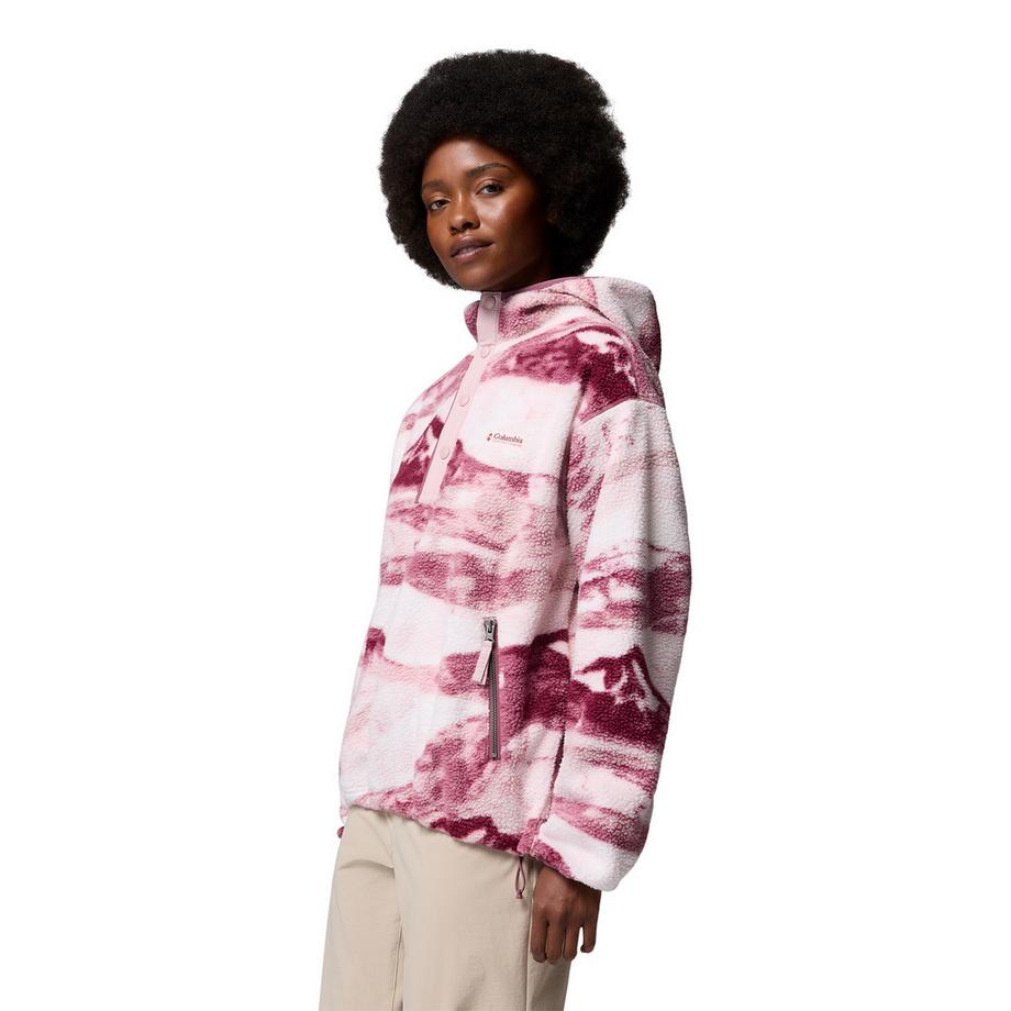 Columbia Helvetia™ II Printed Hoodie Fleecejacke mit Kapuze 