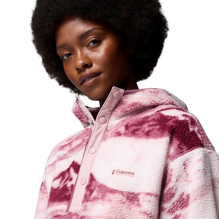 Columbia Helvetia™ II Printed Hoodie Fleecejacke mit Kapuze 