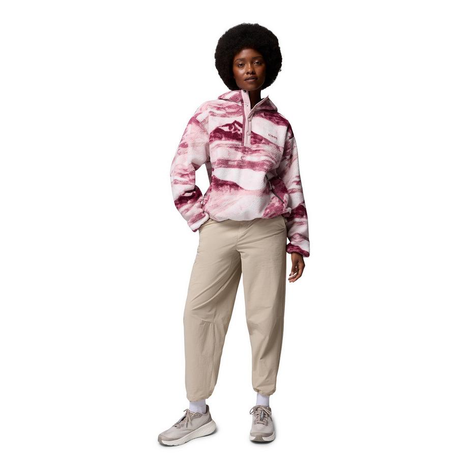 Columbia Helvetia™ II Printed Hoodie Fleecejacke mit Kapuze 