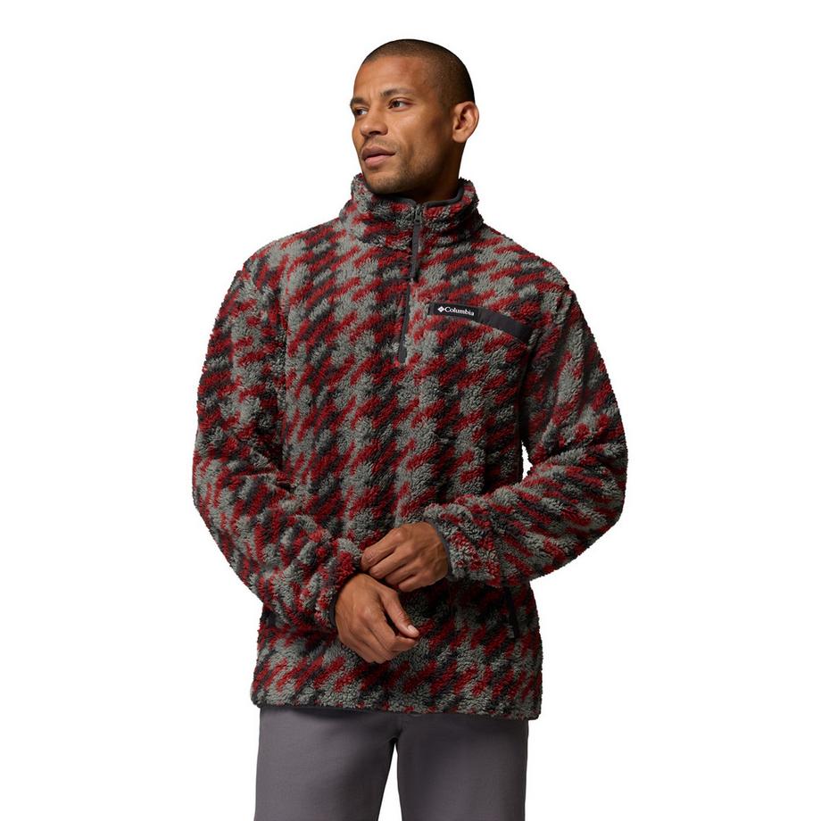 Pull en polaire, demi zip