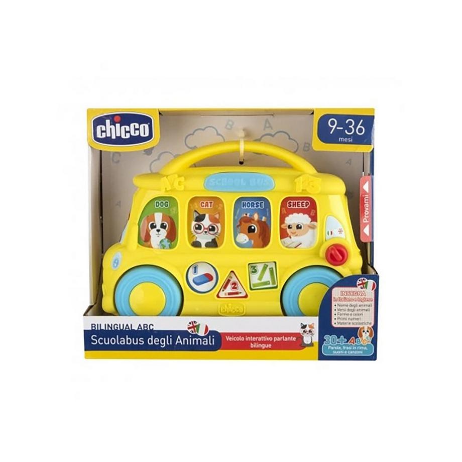 Chicco  Chicco Scuolabus Degli Animali ABC, italien et anglais 
