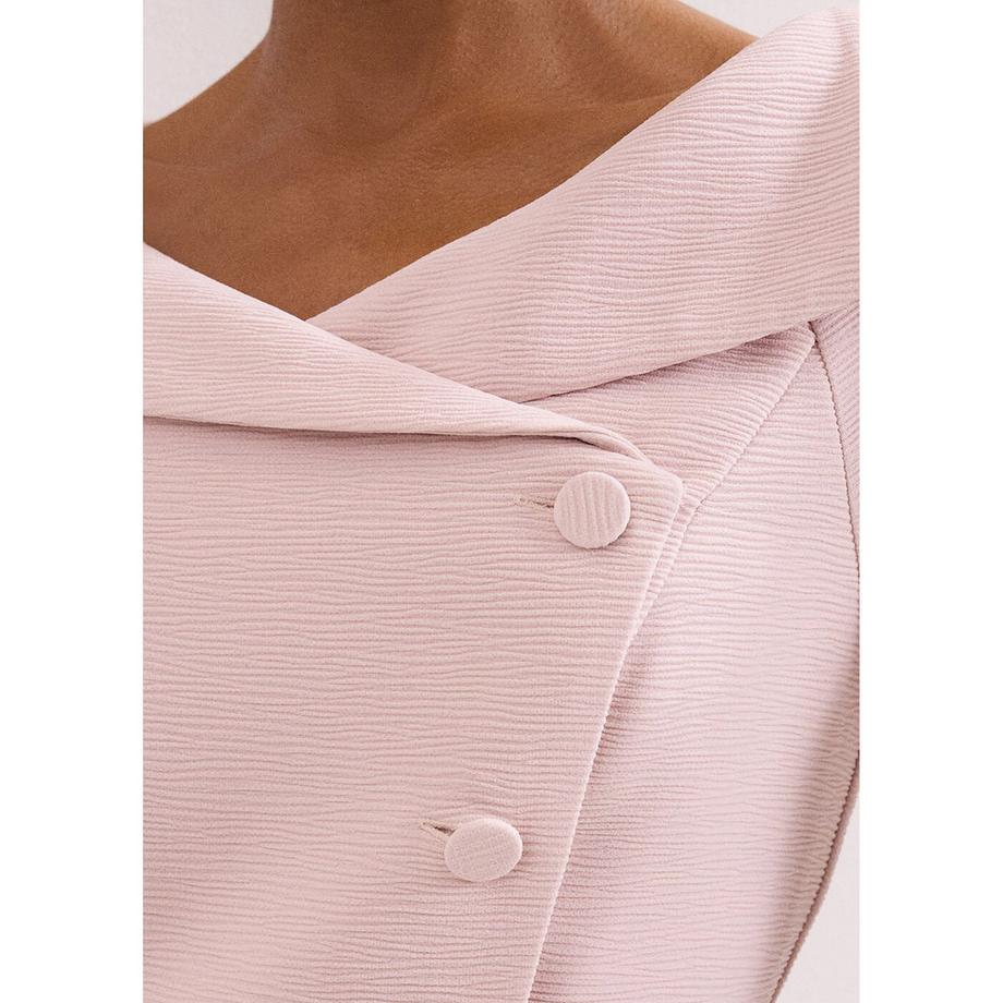 Phase Eight Robe Midi avec Détails Boutons  