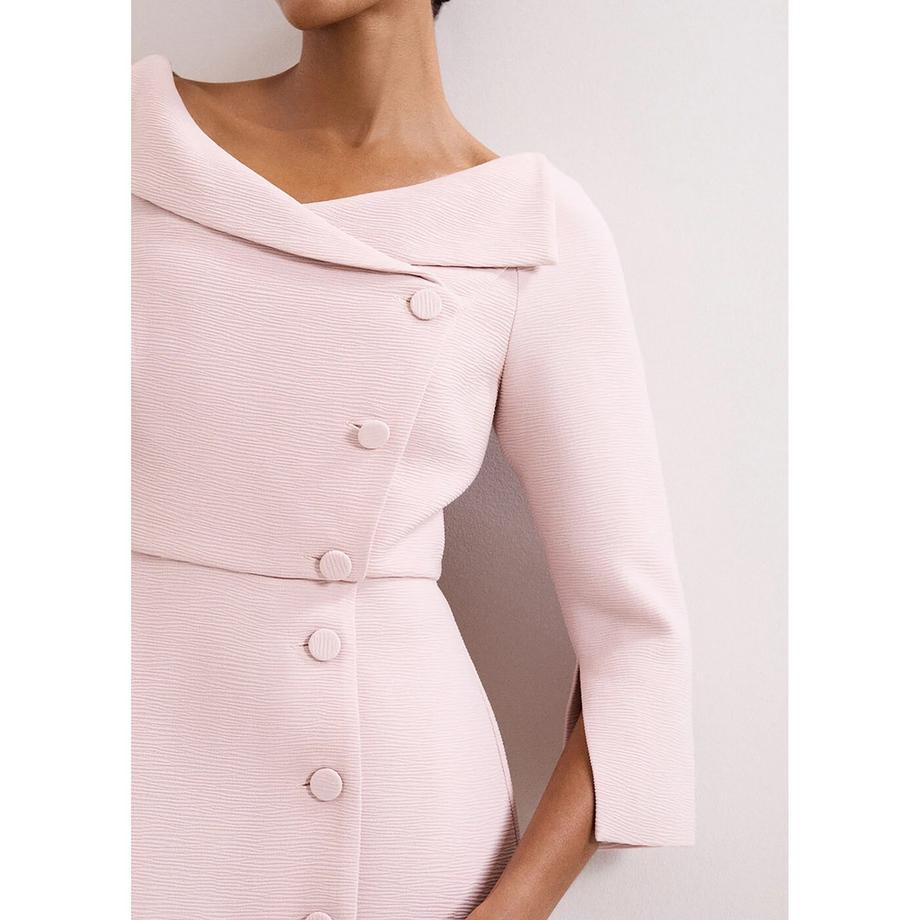 Phase Eight Robe Midi avec Détails Boutons  