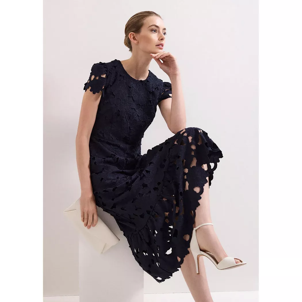 Phase Eight - Kleid, für Damen, Marine Größe 34
