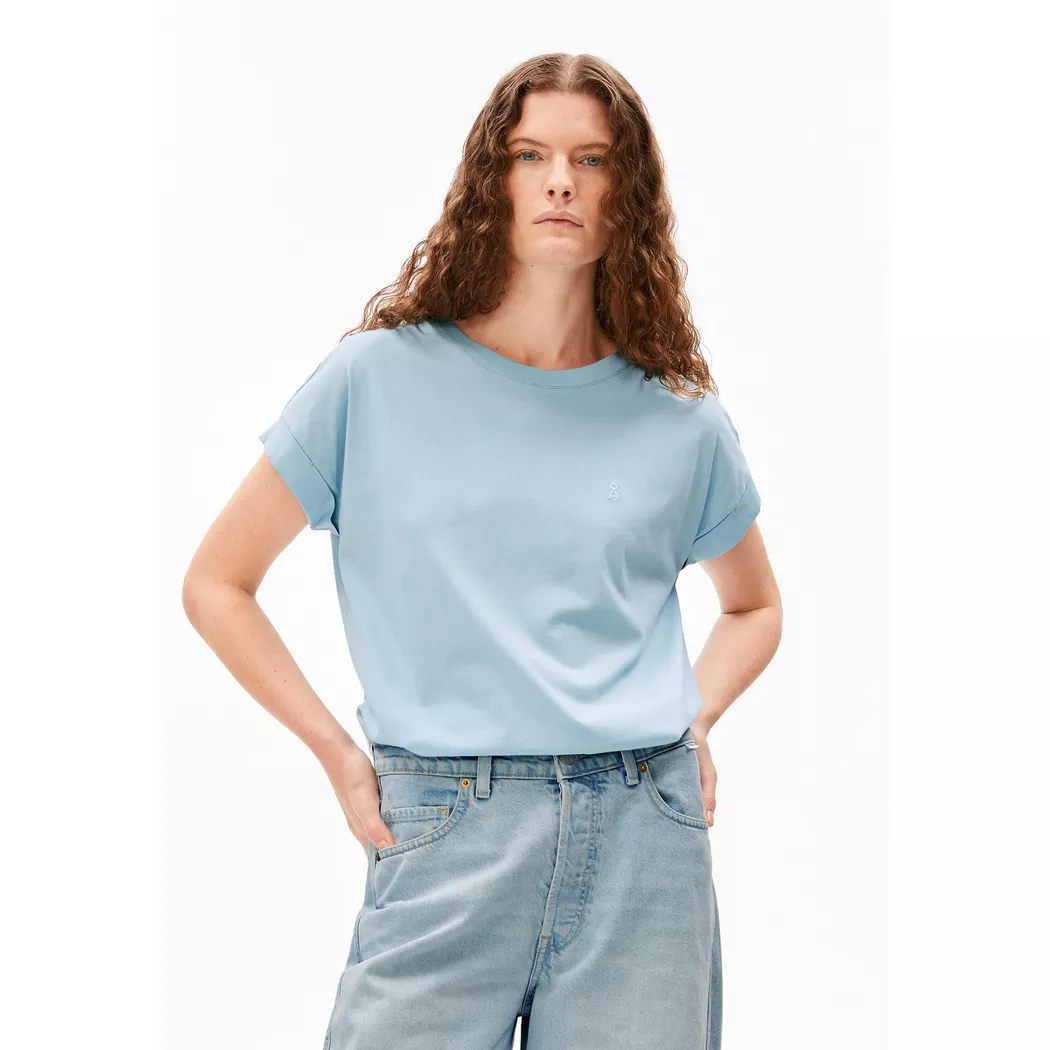 ARMEDANGELS T-Shirt IDAARA hellblau   S damen