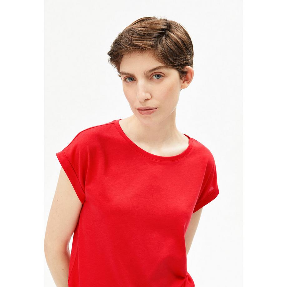 ARMEDANGELS T-Shirt Rundhals Kurzarm  