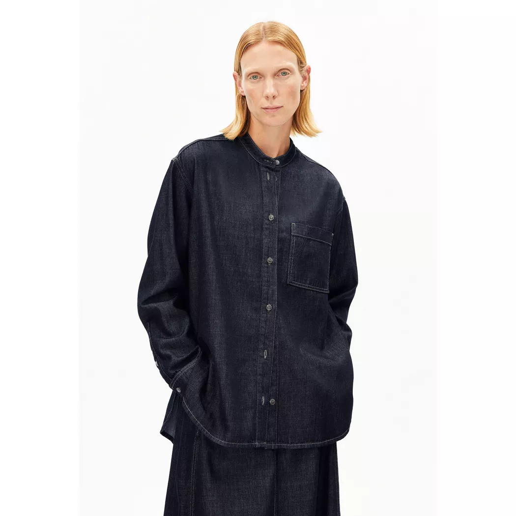 ARMEDANGELS - Bluse, für Damen, Jeans, Größe L