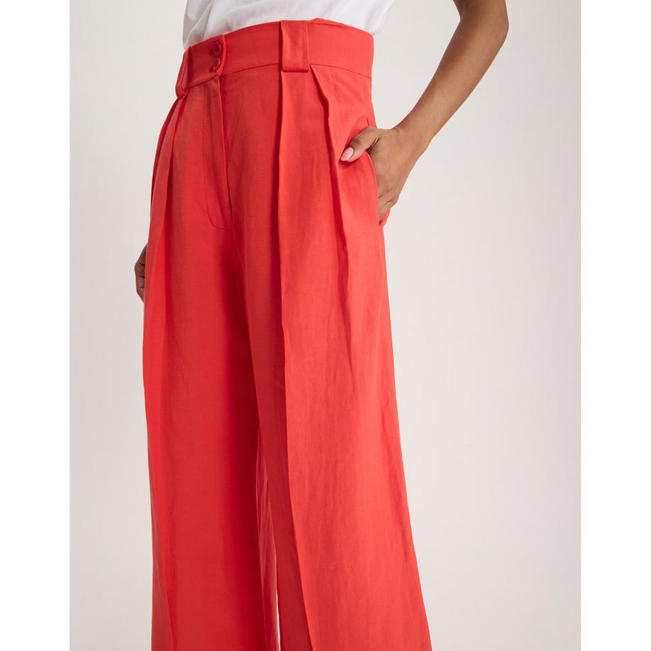 Inès de la Fressange Pantalon en tissu  