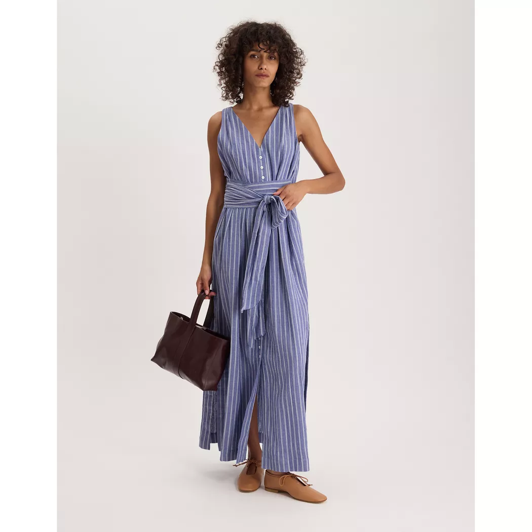 Inès de la Fressange - Kleid, für Damen, Blau, Größe 40