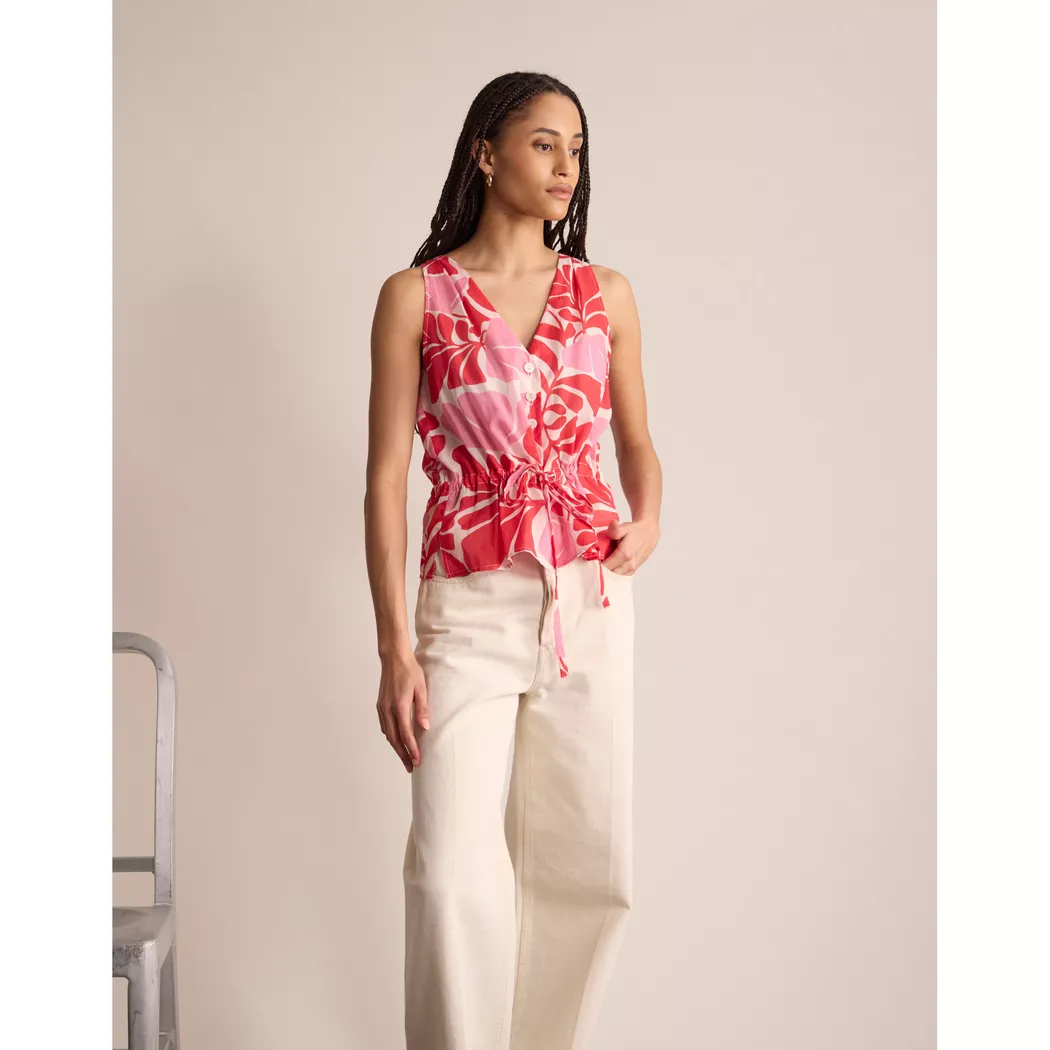 Inès de la Fressange - Top, für Damen, Pink, Größe 38