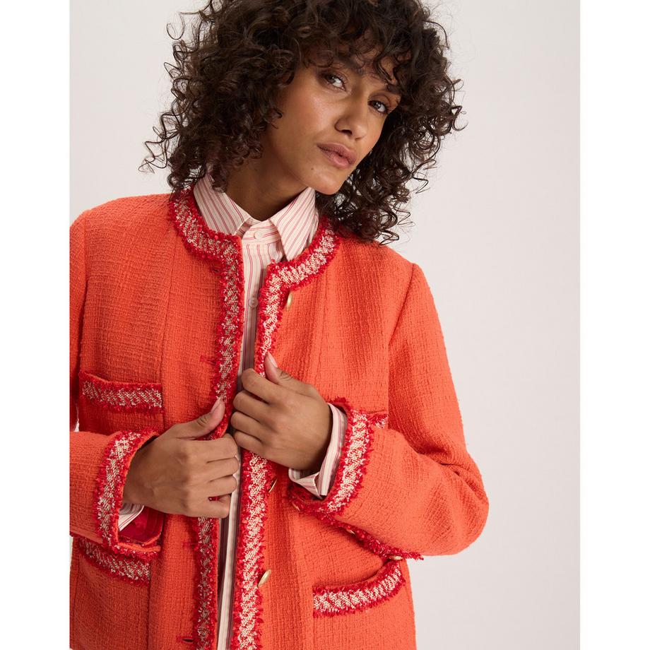 Inès de la Fressange Giacca in Tweed  