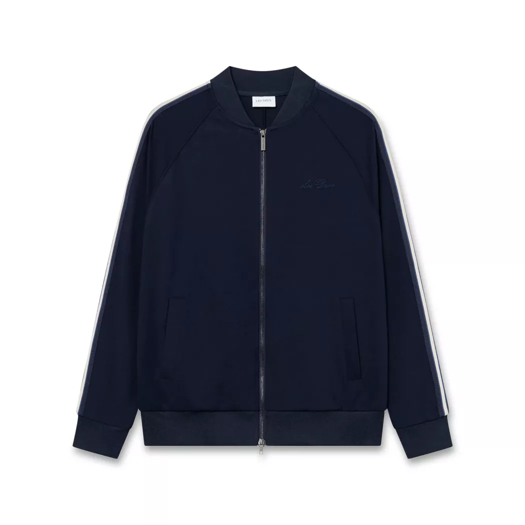 LES DEUX - Sweatjacke, für Herren, Dunkelblau, Größe S