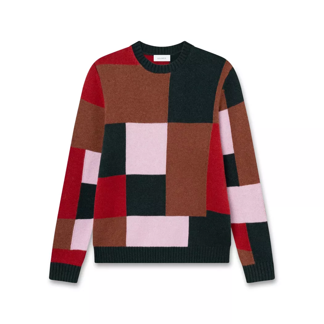LES DEUX - Pullover, für Herren, Multicolor, Größe XL