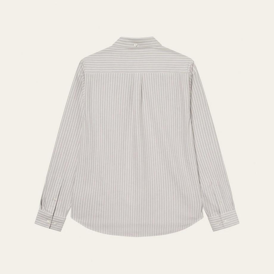 LES DEUX Konrad Chemise Oxford Rayée Regular Fit  