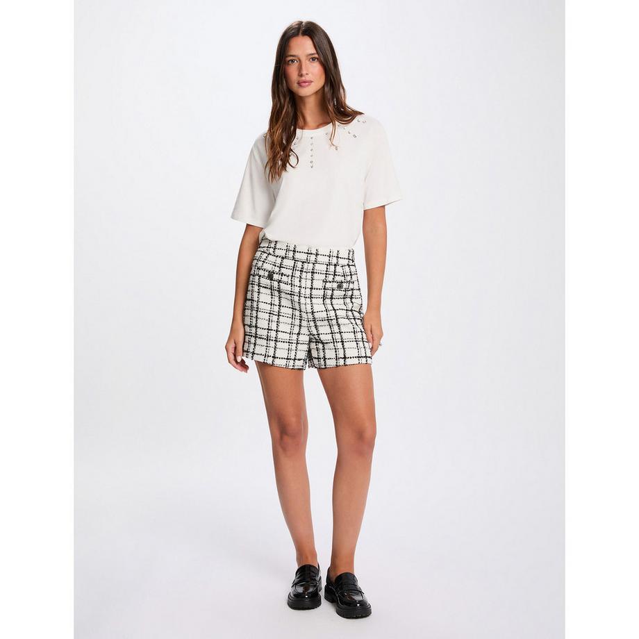 MORGAN Tweed Karoshorts  