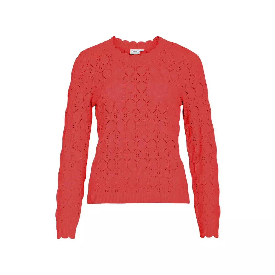 VILA - Pullover, für Damen, Rot, Größe L