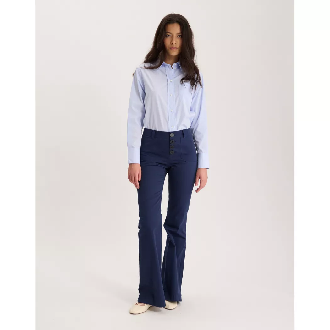 Inès de la Fressange - Hose, für Damen, Marine, Größe 34