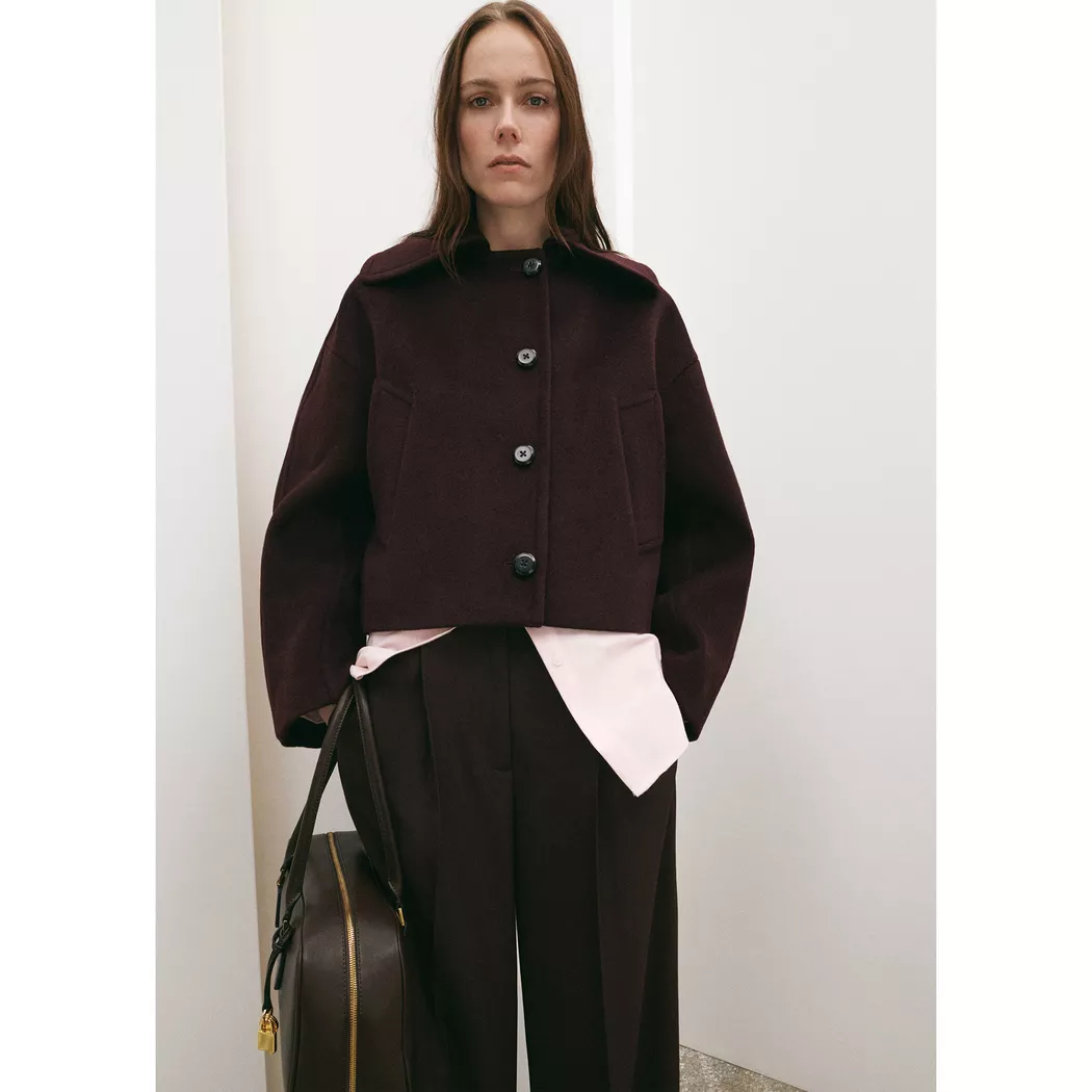 Mango - Jacke, für Damen, Hellrot, Größe L